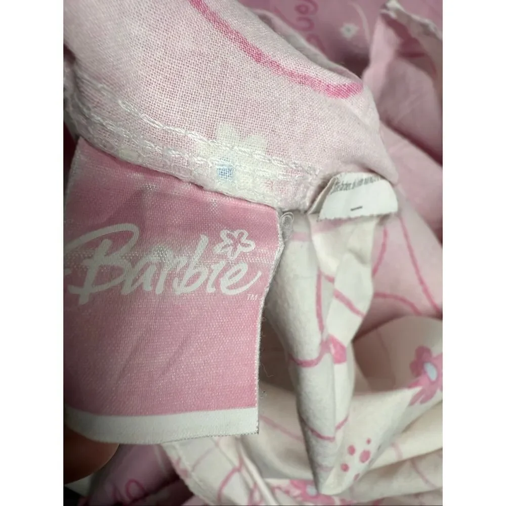 Vintage Barbie Cotton Bedding Set Duvet Pillowcase